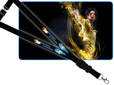 Michael Jackson Lanyard Top FanArt Geschenk passt zu T-Shirt Vinyl DVD