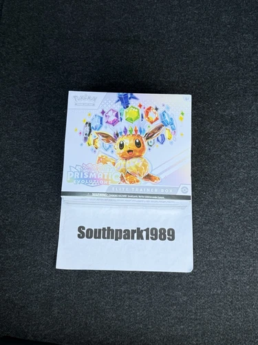 Pokemon Prismatic Evolutions ETB Elite Trainer Box Factory Sealed *IN HAND* 🔥🔥