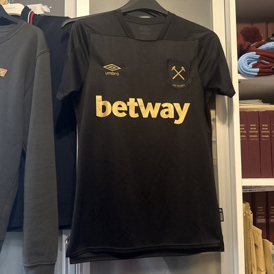 West Ham United Fc Umbro 2020/2021 3rd Shirt 125 Years Black - Size Small 