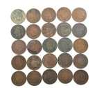 Lot 25 1800's 1880 1881 1886-1889 Indian Head Cent Coin Collection 1/2 Roll *662