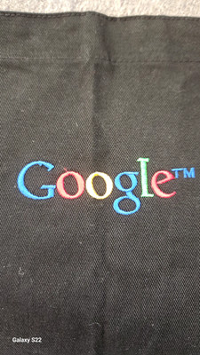 Google Logo Apron -- Early 2000's Y2K Tech Computer Technology -- Collectable!