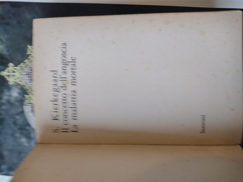 Il concetto dell'angoscia e la malattia mortale di Søren Kierkegaard Sansoni 196 - Foto 4 di 7