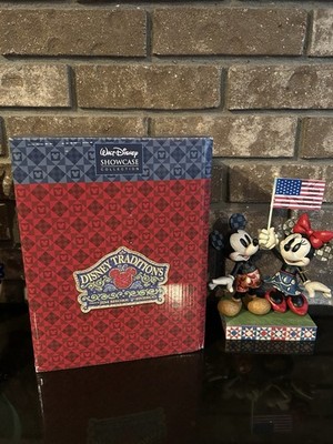 Jim Shore Disney Traditions 4013254  Goodwill Ambassadors  Mickey & Minnie w/Box