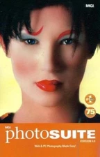 MGI Photosuite 4.0 PC CD edit fix rotate crop retouch digital photo images tool