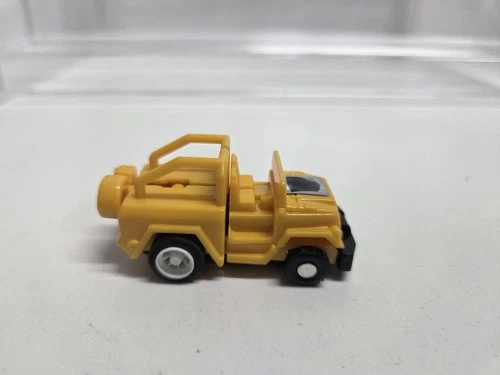 Vintage Transformers G1 Autobot Mini Spies Spy Yellow Jeep 1984 Rare
