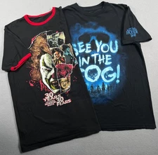 Universal Studios Hollywood Halloween Horror Nights Medium Shirts Lot of 2 2023