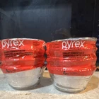PYREX Smart Essentials Glass Bowl Set 8 piece  6 oz Microwave & oven Safe
