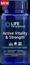 NEW! 3X Life Extension Active Vitality & Strength physical fitness month supply