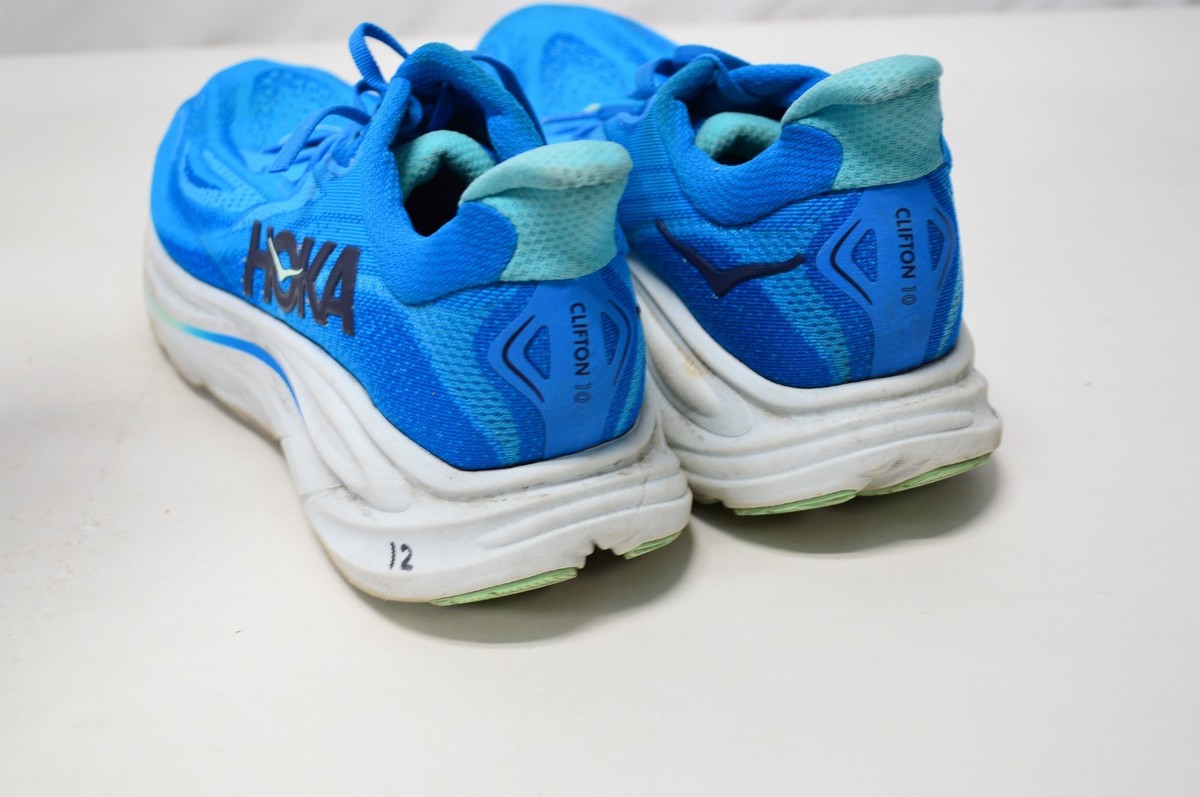 Hoka Clifton 10 in White and blue men\'s 12 new in box MEN main image 2