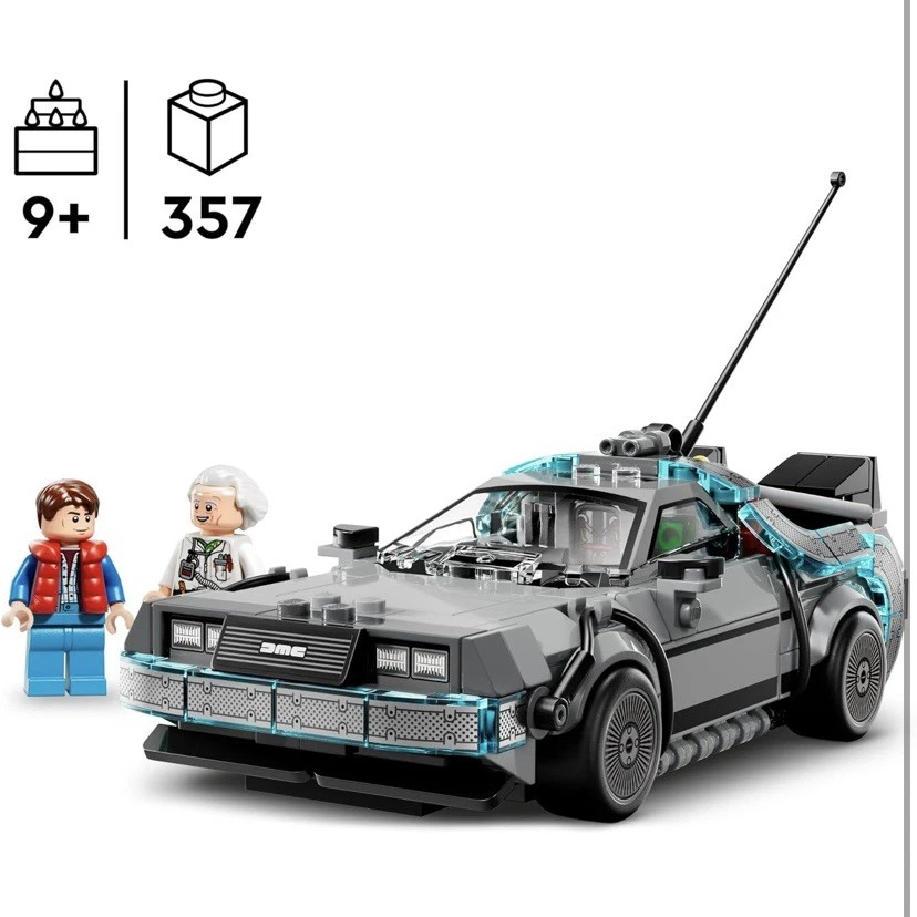 LEGO Back to The Future Time Machine Speed Champions Set 77256 Brand New Presale - Image 2 of 4