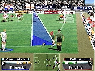 International Superstar Soccer Pro '98 (Sony PlayStation 1, 1998)