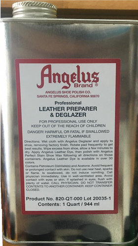 angelus leather prepare