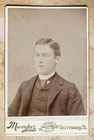 CIVIL WAR GETTYSBURG PHOTOGRAPHER LEVI MUMPER PHOTO OF LOCAL MAN  c1889