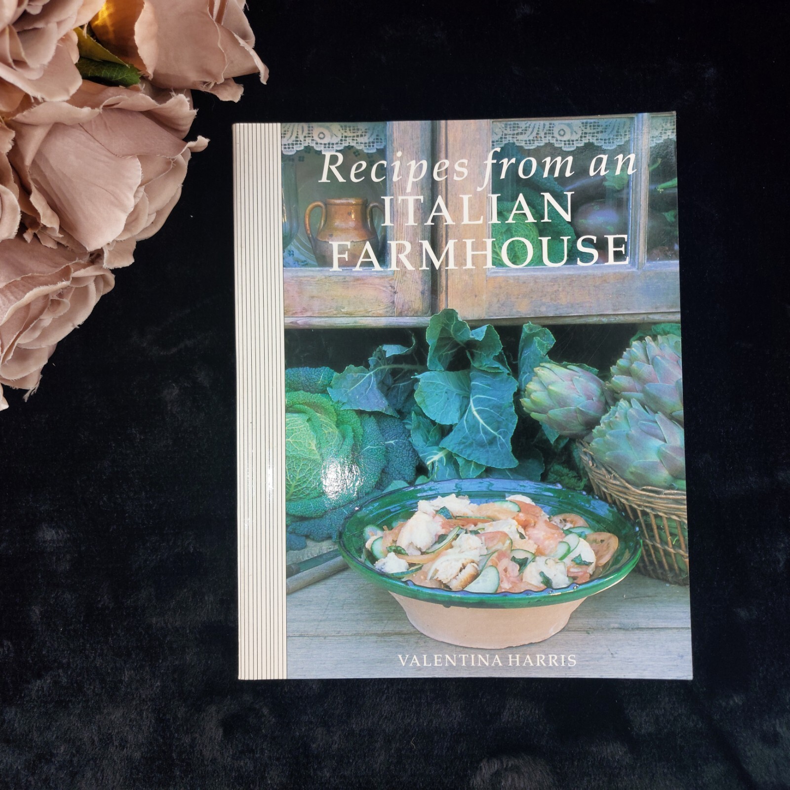 Recipes from an Italian Farmhouse by Valentina Harris 1993   cookbook