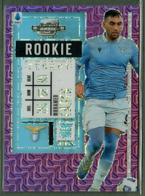 Mohamed Fares 2020-21 Chronicles Contenders Optic Rookie Ticket Purple Prizm
