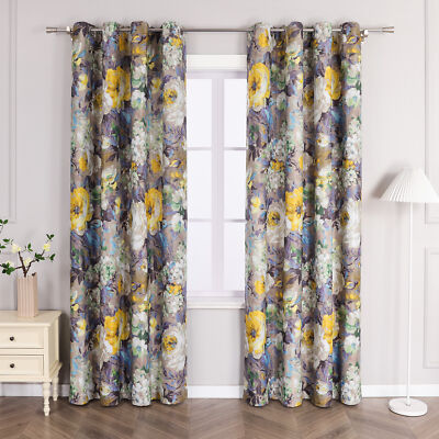 Verdunklung Gardine Stores Blickdicht Vorhang Ösenschal Fenster Vorhänge Voile