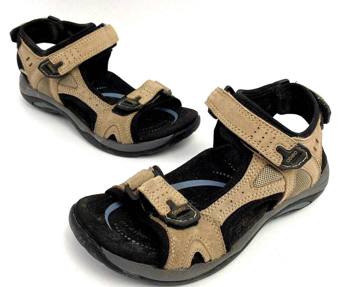 Abeo Biosystem Huntington Sport Sandals Comfort Hiking Women's Size 4N. Tan  | eBay