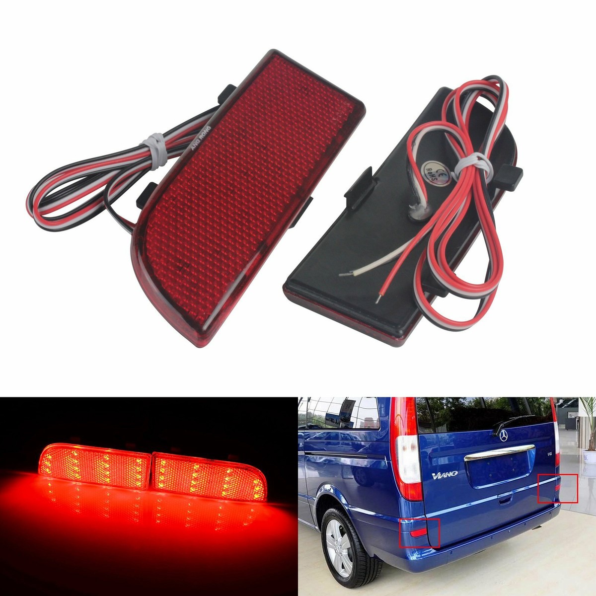 Zusatzbremsleuchte Für VW CRAFTER LED Und Halogen In