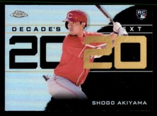 2020 Topps Chrome Update Decade's Next #DNC-23 Shogo Akiyama Cincinnati Reds RC