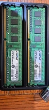 Crucial SDRAM 2-2GB sticks