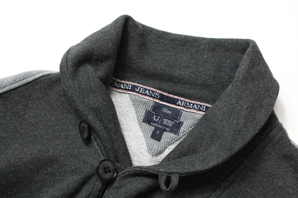 Armani Jeans Sudadera Ajustada Para Hombre El Pullover PEQUEÑA Foto 4 de 4