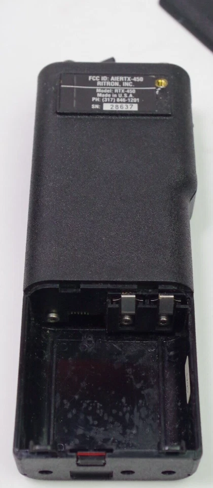 复古 Ritron Patriot 型号 RTX-450 手持收音机 带枪套 阅读未经测试 — 第 2/2 张图片