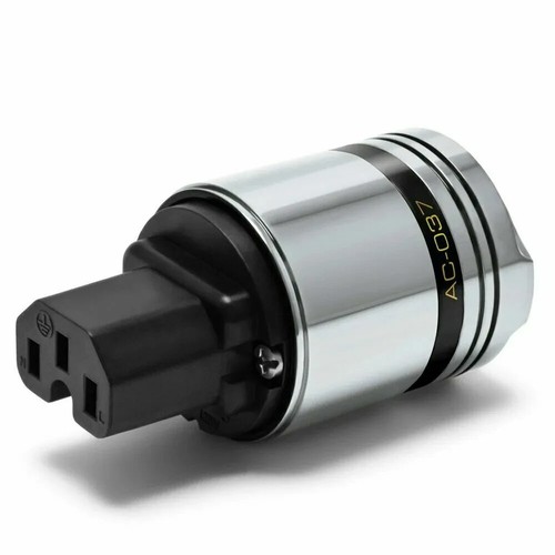 OYAIDE AC-037 ARMORED Serie Netzstecker Buchse Kaltgerätestecker Made in Japan - Bild 12 von 12