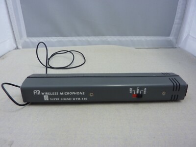 FM Wireless Microphone Model Super Sound WFM - 150 - Handmikrofon - RAR !