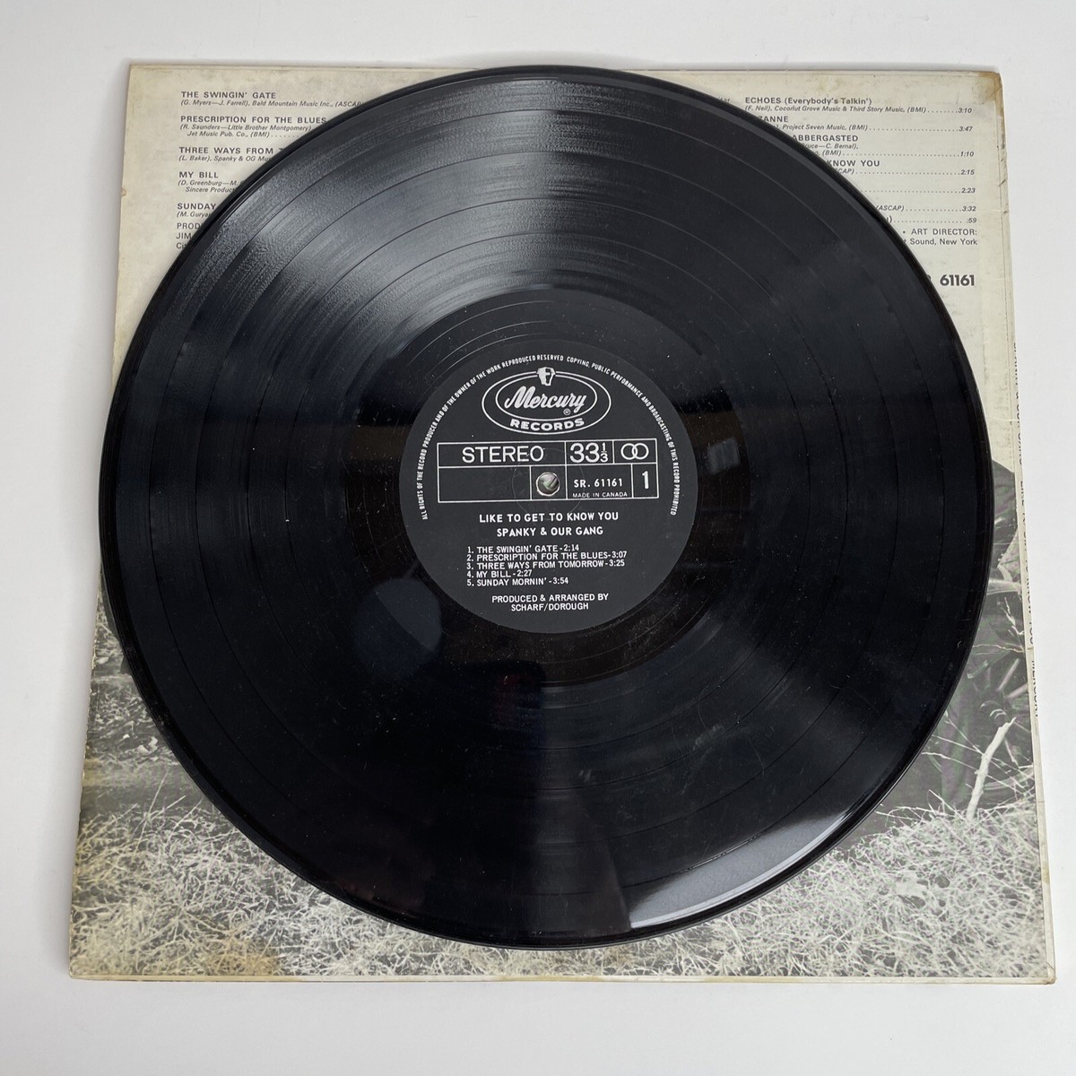 【名盤‼︎】SPANKY & OUR GANG レコード Spanky & Our Gang, Get To Know You (LP Record, 33rpm, 12