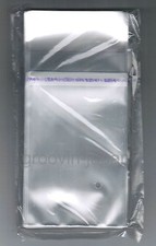 JAPAN 100x RESEALABLE PLASTIC BAG for 3" SNAP PACK CD Top Open w/Flap FREE S H