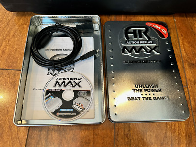 Action Replay Max Duo Nintendo GBA - USB Cable, CD, Manual & Case Only (No Cart)