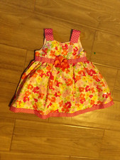 KIDS   size SM girl DRESS PINK FLOWERED