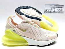 NIKE AIR MAX 270 GUAVA ICE/LIFE LIME-SAIL SIZE WOMEN 10 (MEN 8.5) [AH6789-802]