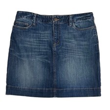 Eddie Bauer Jean Skirt Women s Size 8 Denim Mini