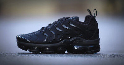 NIKE AIR VAPORMAX TUNED PLUS BLACK, BRAND NEW IN BOX UK SIZES 7, 7.5, 8.5,  10 | eBay