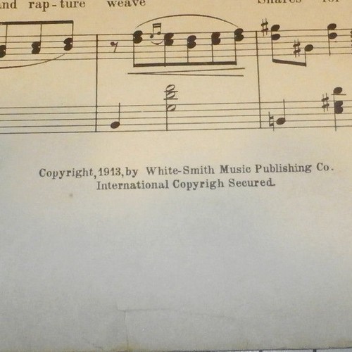 I Hear a Thrush At Eve Serenade as sung by John Mc Cormack by Nelle Richmond Ebe - Picture 3 of 6