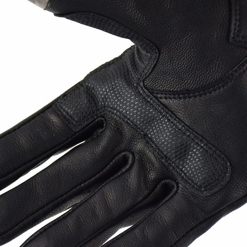 GUANTI MOTO PELLE cafe racer custom biker scooter KOMINE GK-119 nero bianco - Imagen 5 de 12