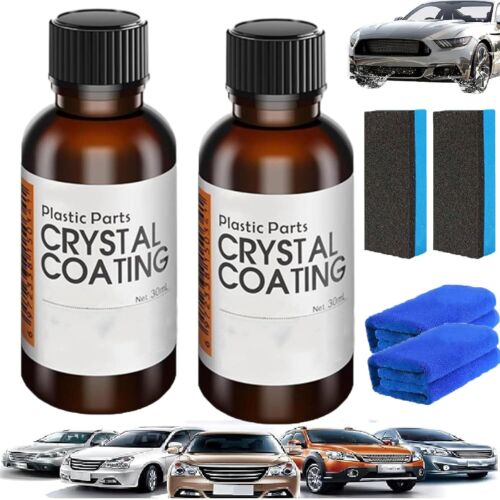 Car Plastic Plating Refurbishing Agent, Crystal Coating for Car Plastic Parts