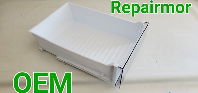 DA97-23040A Genuine Samsung Refrigerator L/R Veg Low Drawer Assy RF30BB6200QL