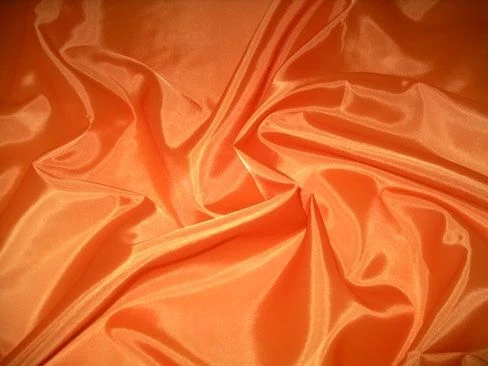 FUTTERSTOFF Stoff Futter Innenfutter Deko Bekleidung glänzend ORANGE EUR 1,99/m