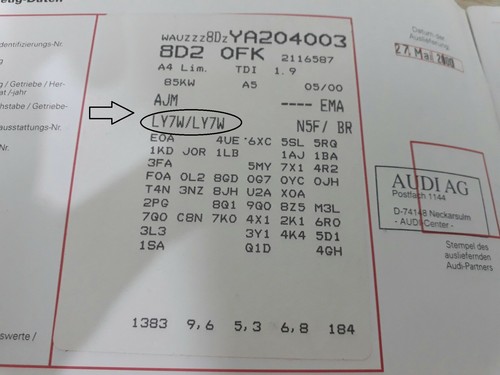 Volkswagen Genuine Touch-Up Paint Night Blue Metallic LH5X/Z2/H5X + Additions - Picture 2 of 10