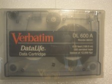 Verbatim NEW DataLife DC 600A 60 MB Data cartridge, PN 86341, Factory Sealed