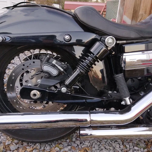 Rear Suspension Shocks Absorbers 10.5'' For Harley Dyna Sportster FLH/FLT FXDWG - Picture 5 of 18