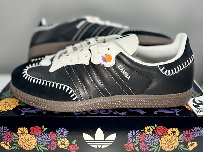 adidas SAMBA ブラック 28cm じょんすけ adidas Samba Sneakers Black Awesome Retro 3 Stripes