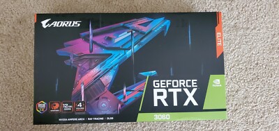GIGABYTE AORUS GeForce RTX 3060 ELITE 12GB GDDR6 Graphics Card
