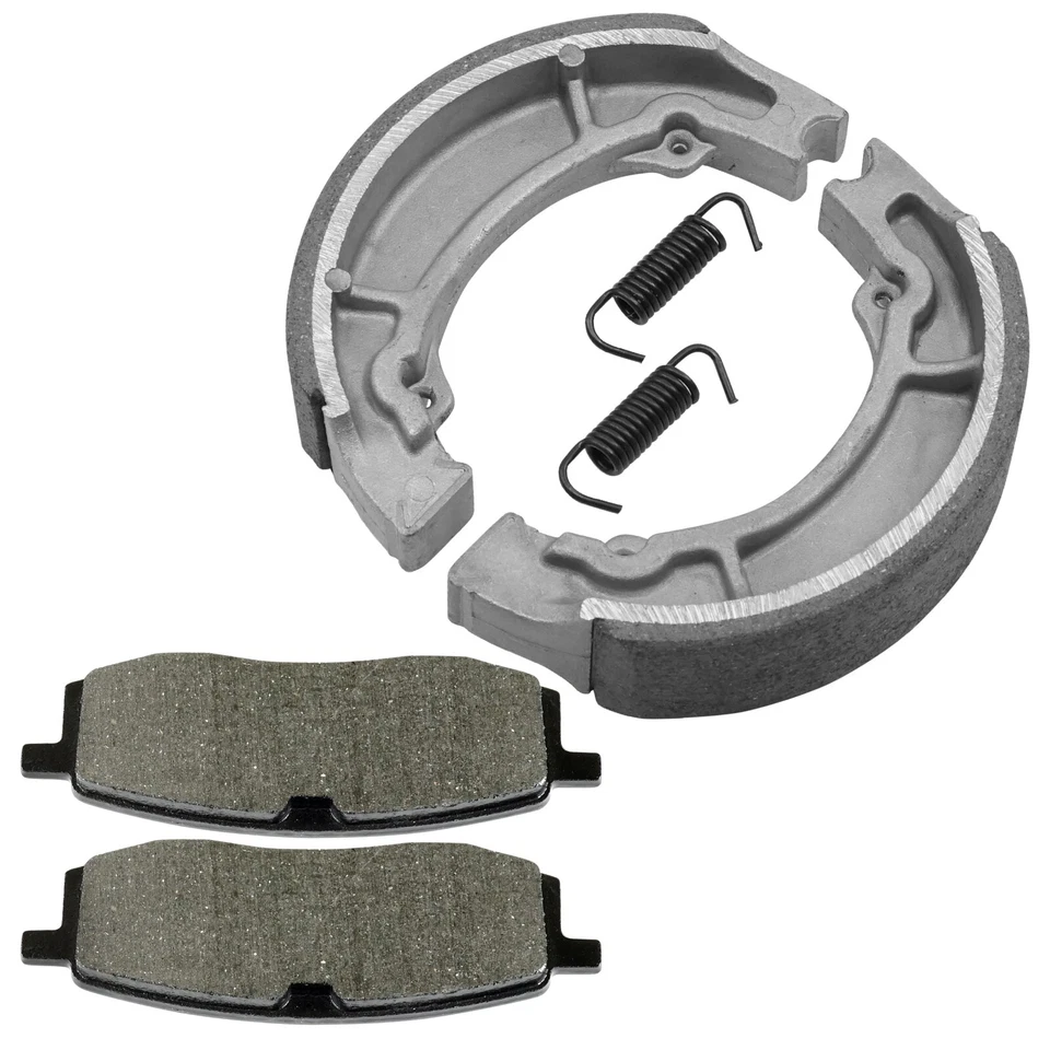 Pastillas de freno delanteras y zapatas de freno traseras para Yamaha Tt350 Acier Tt 350 1986-1993 Foto 4 de 4