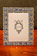OLIVIA RIEGEL Crystal "Genevieve" 5x7 Photo Frame New in Box