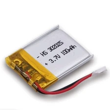 5 PCS 3.7V 100mAh Li-PO Rechargeable Battery 302025 For Bluetooth MP3 Headphone