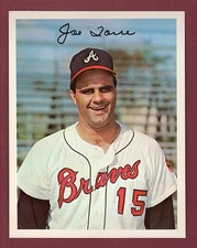 JOE TORRE, Braves/HOF ~ 1967 Dexter Press/Coca Cola 5"x 7" Premium (Excellent)