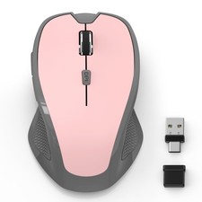 USB-Rechargeable Bluetooth for MacBook Mac iPad Laptop Computer, -Wireless Er...